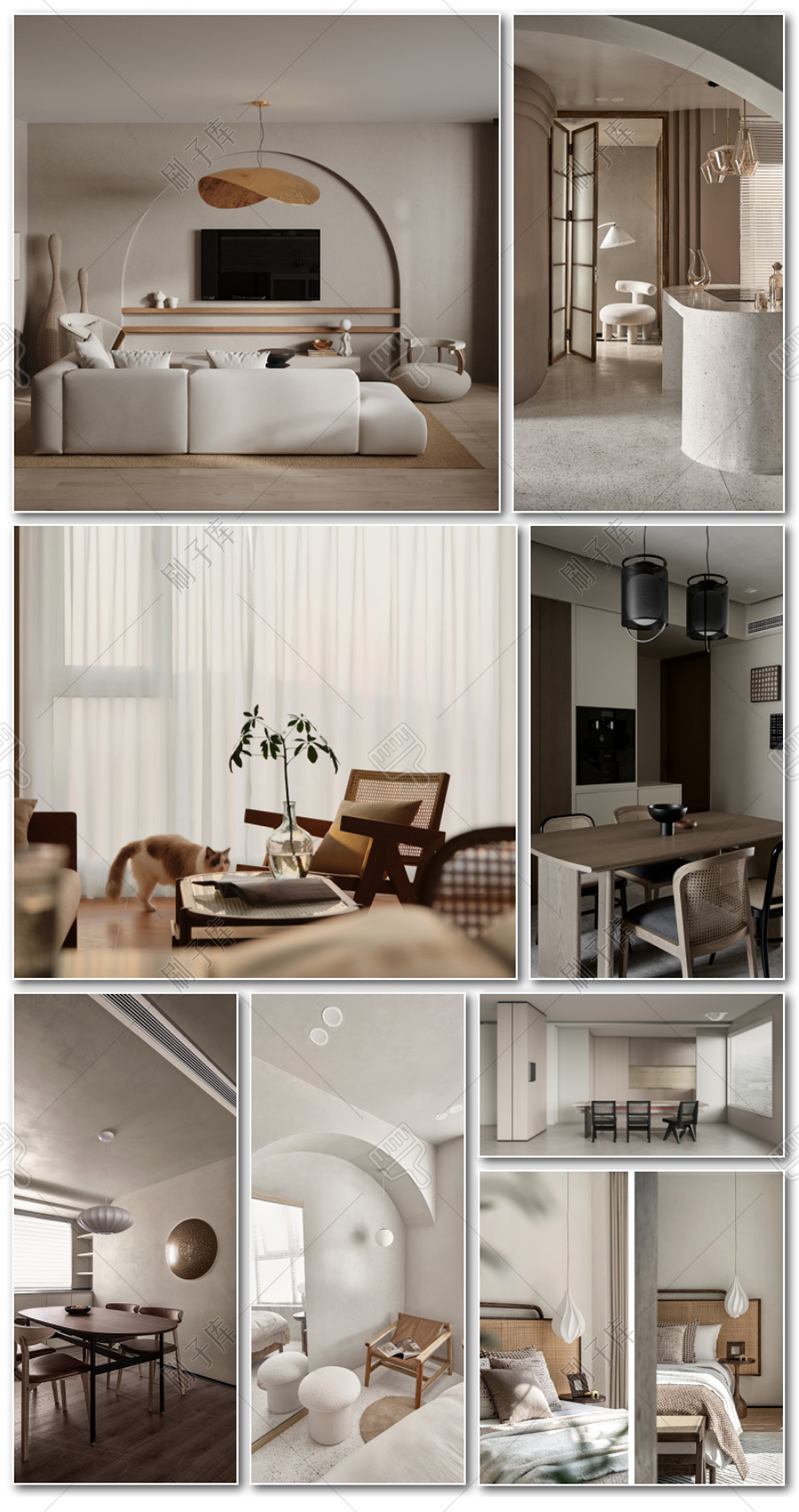 图片[11]-设计风格新趋势《 家装各风格设计案例合集 》-刷子库