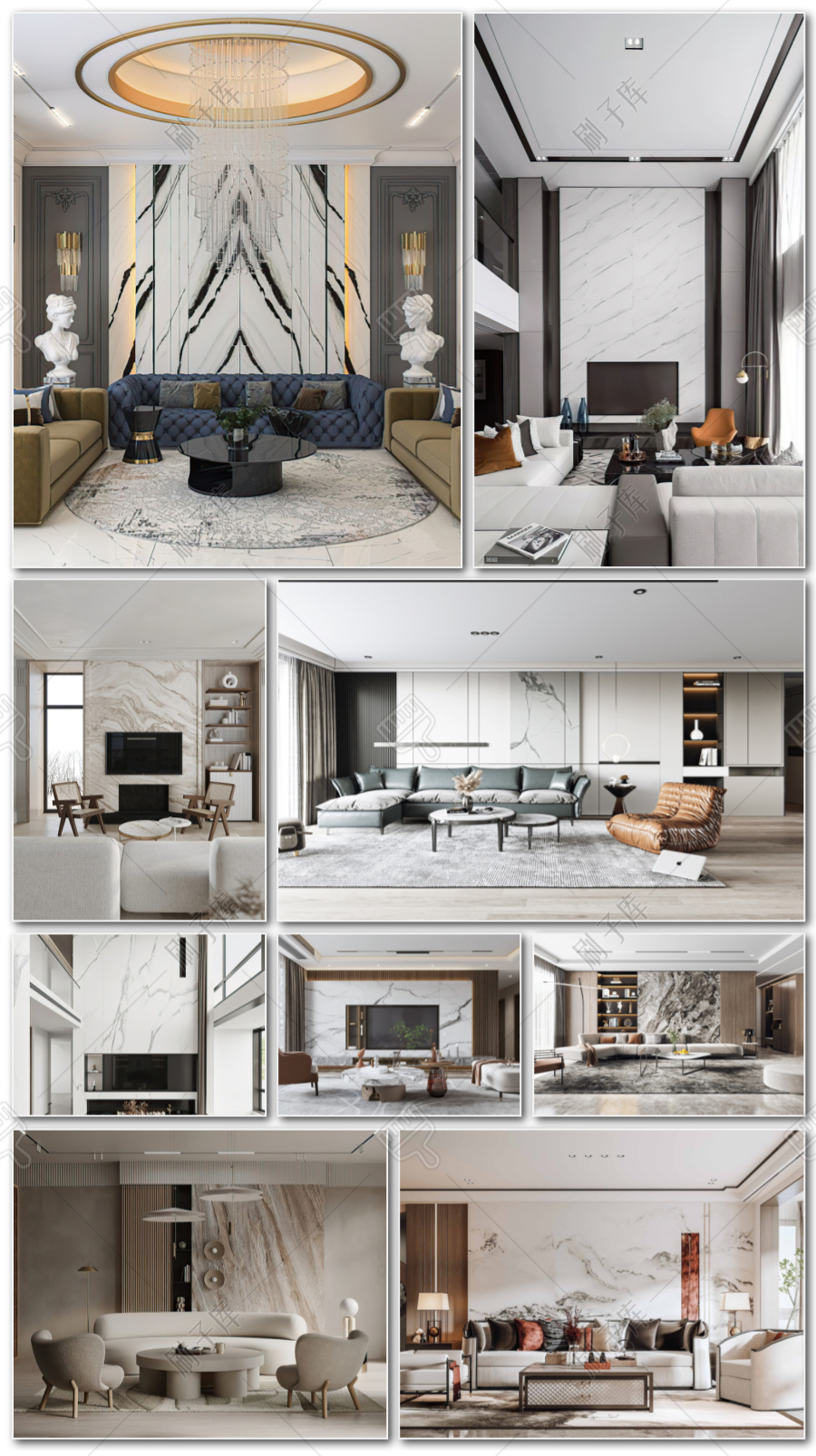 图片[5]-网红背景墙造型设计参考意向合集-刷子库