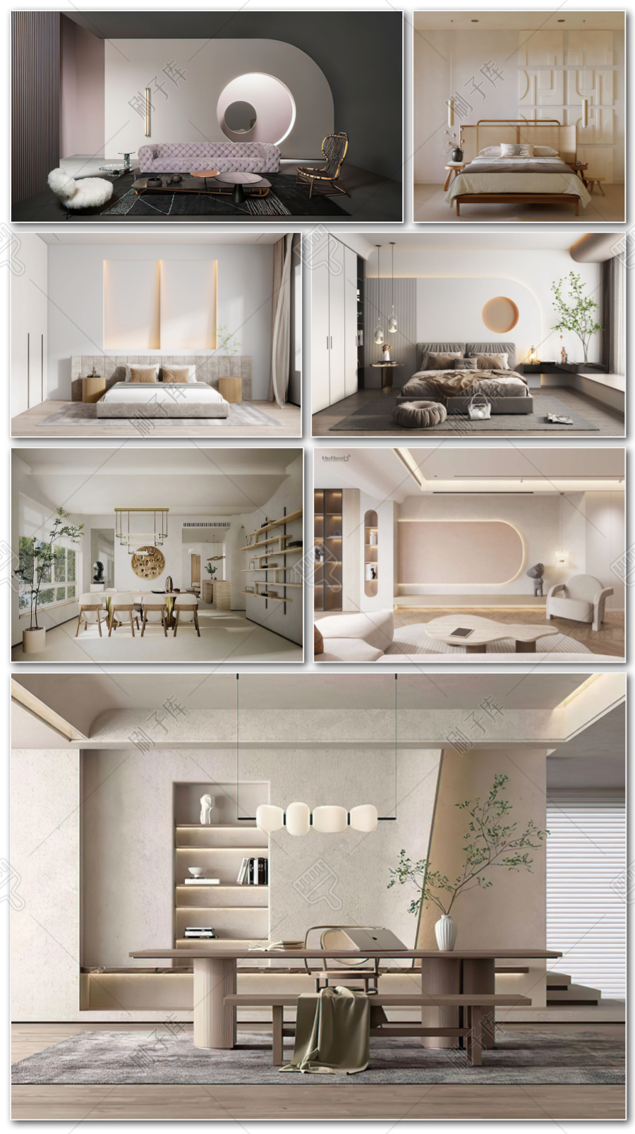 图片[15]-网红背景墙造型设计参考意向合集-刷子库