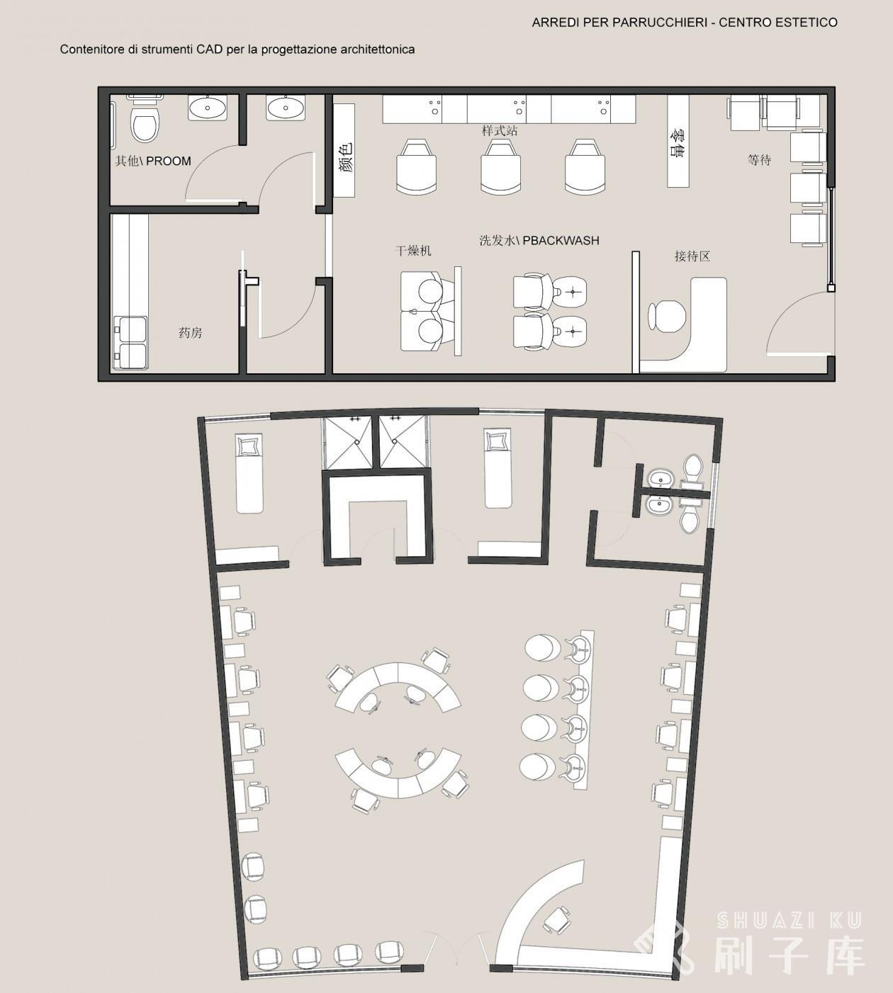 图片[5]-CAD美容、美发设备器材图库-刷子库