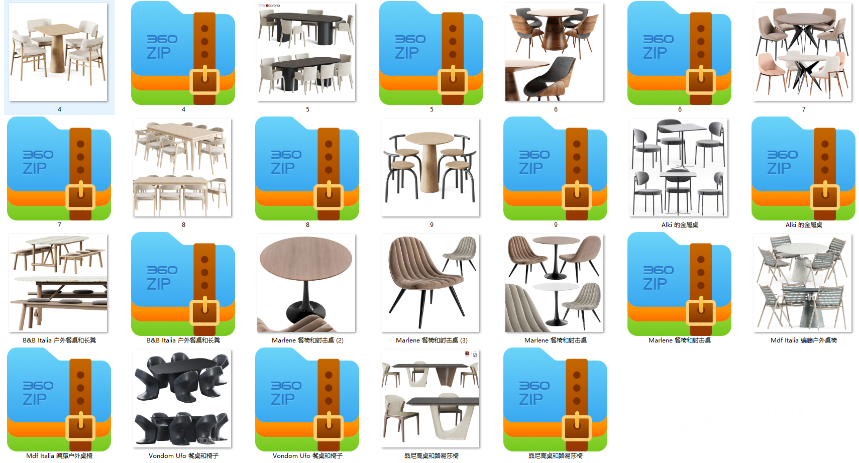 图片[3]-精品3Dmax室内模型丨10种分类丨11GB-刷子库