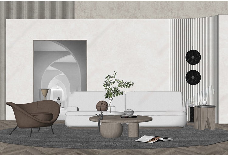 图片[17]-侘寂风格草图大师SU模型素材320套-刷子库