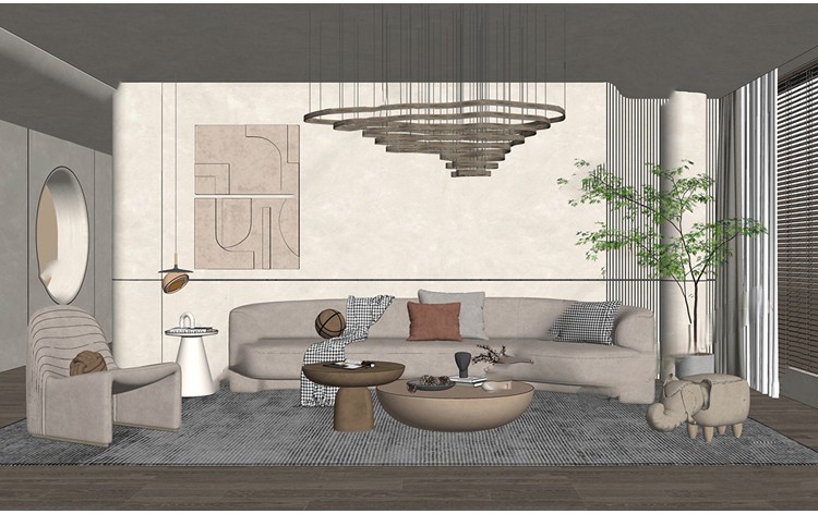 图片[21]-侘寂风格草图大师SU模型素材320套-刷子库