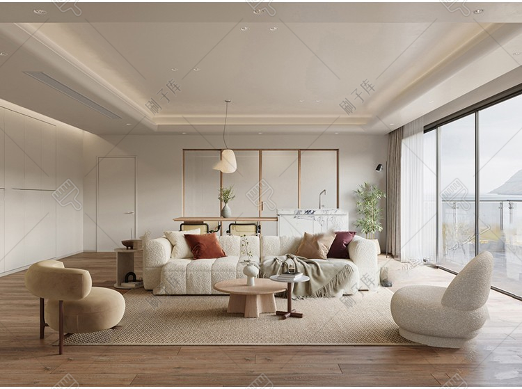 图片[2]-奶油风3dmax场景3d模型库65套-刷子库