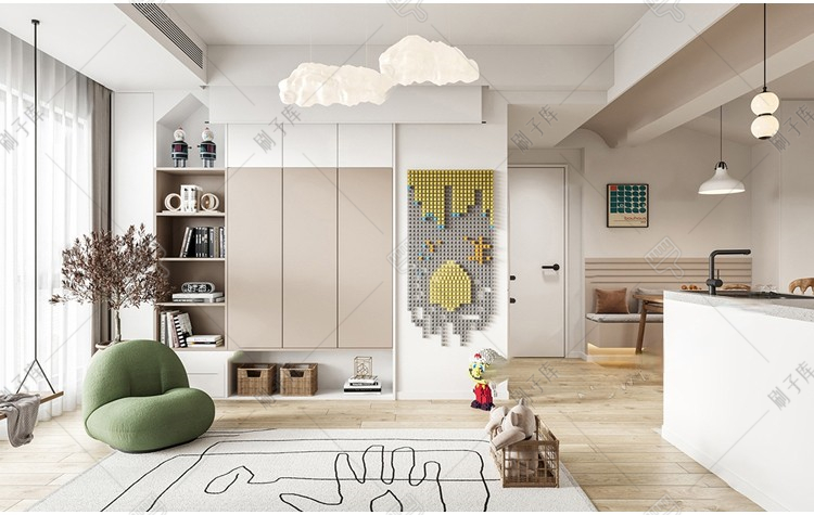 图片[19]-奶油风3dmax场景3d模型库65套-刷子库