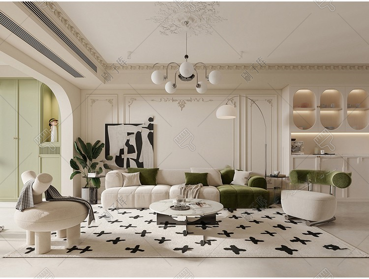 图片[23]-奶油风3dmax场景3d模型库65套-刷子库