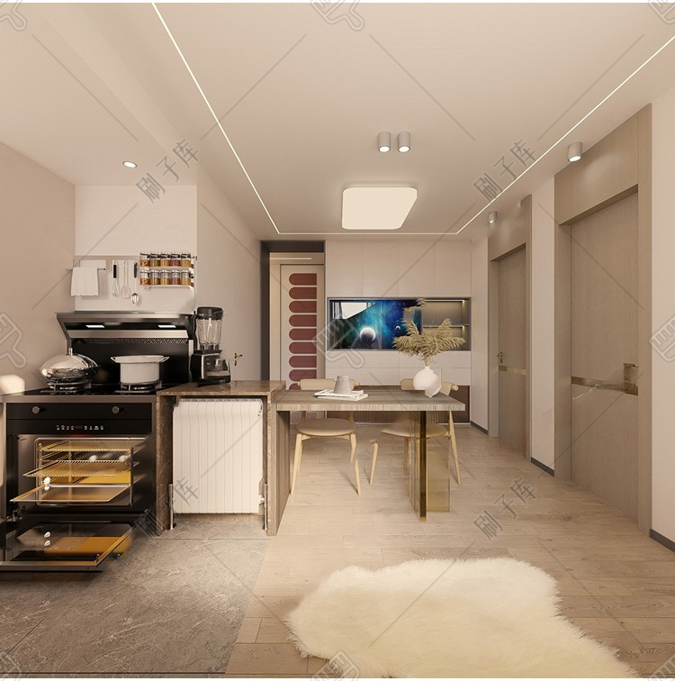 图片[34]-奶油风3dmax场景3d模型库65套-刷子库