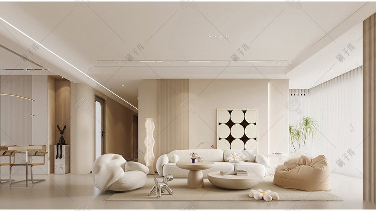 图片[37]-奶油风3dmax场景3d模型库65套-刷子库