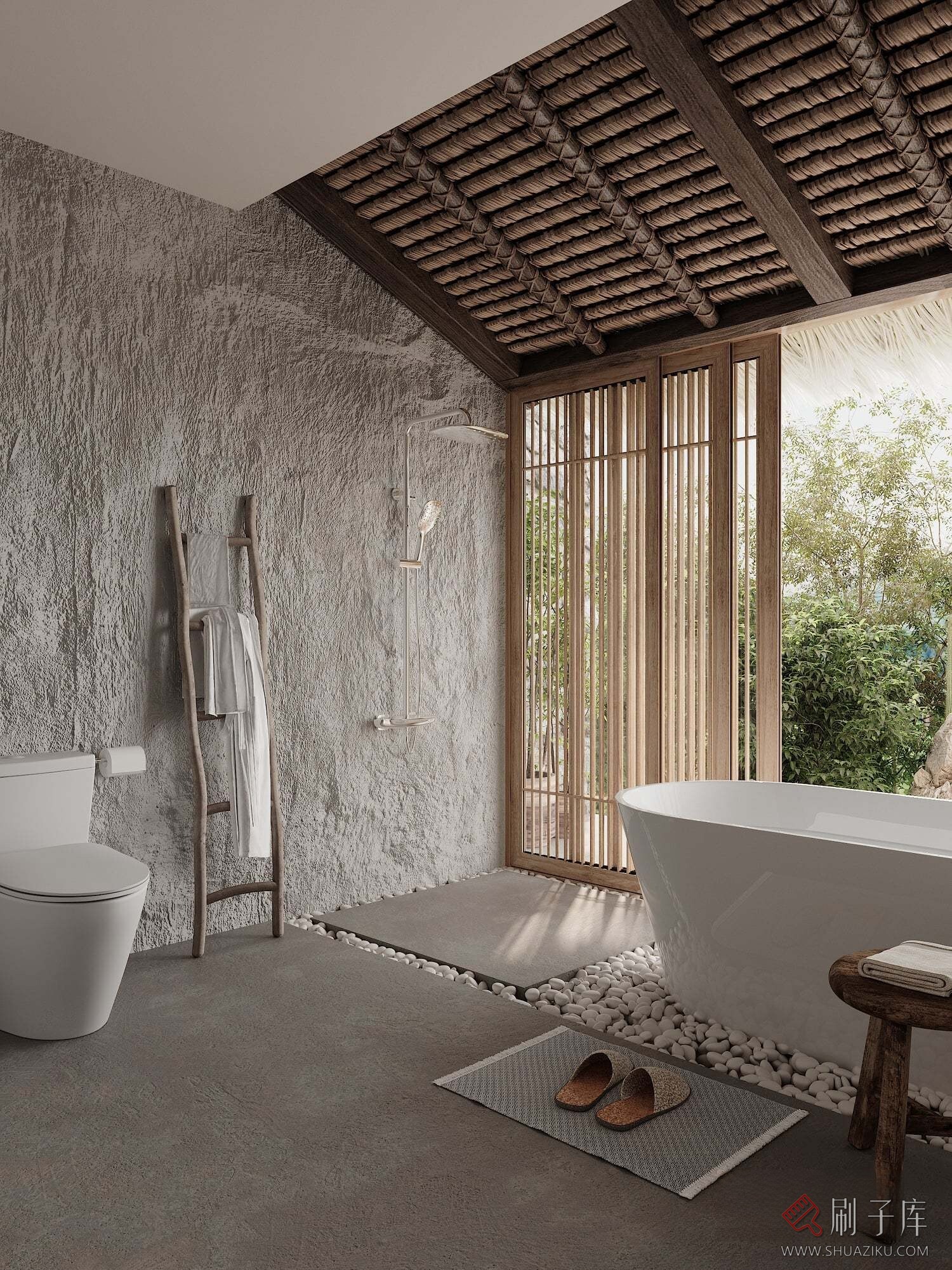 民宿卫生间-刷子库