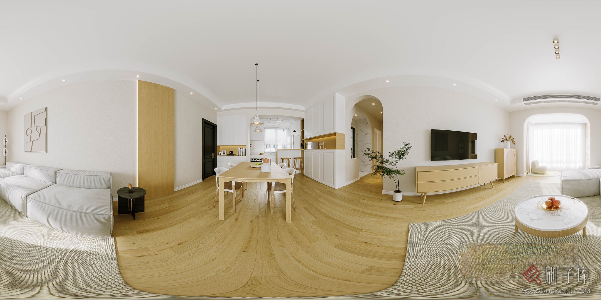 图片[4]-现代原木北欧风-刷子库