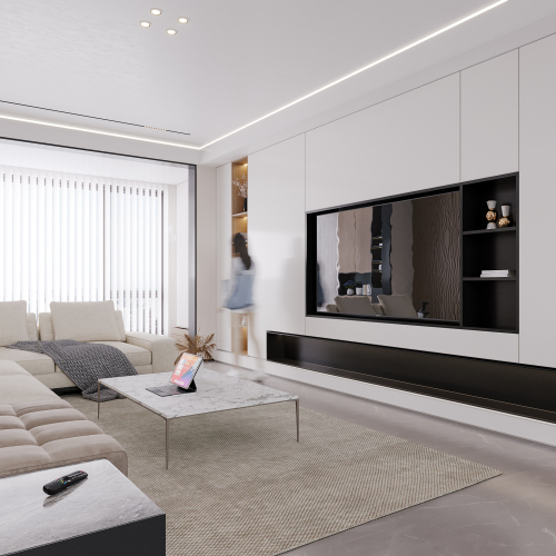 现代客餐厅-刷子库