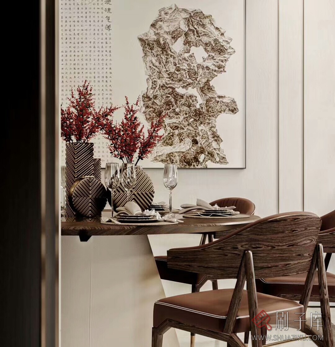 图片[5]-新中式案例、效果图参考 130套-刷子库