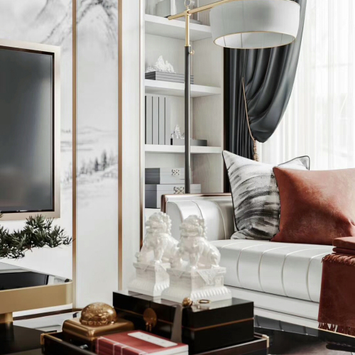 新中式案例、效果图参考 130套-刷子库