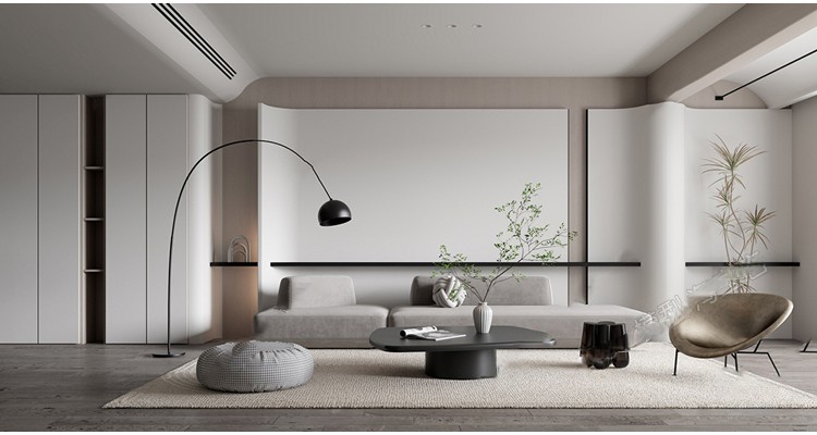 图片[8]-室内家装su模型家具别墅新中式现代客厅卧室sketchup草图大师素材-刷子库