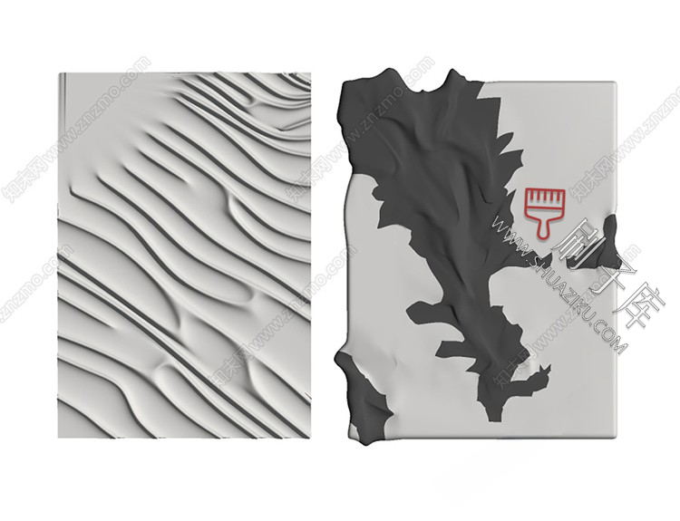 图片[12]-草图大师SU装饰画壁画挂画模型库-刷子库