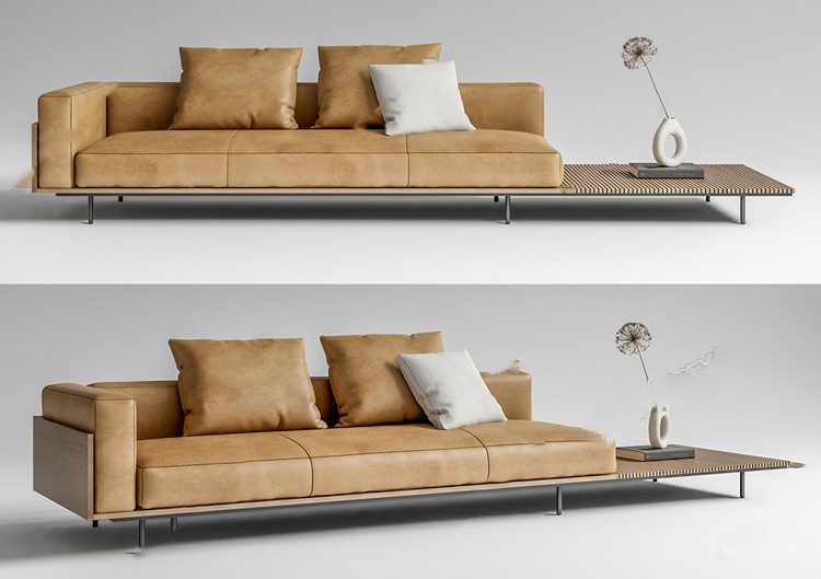 图片[3]-现代北欧沙发SU模型库客厅多人椅子双人异形单人单体沙发草图大师-刷子库