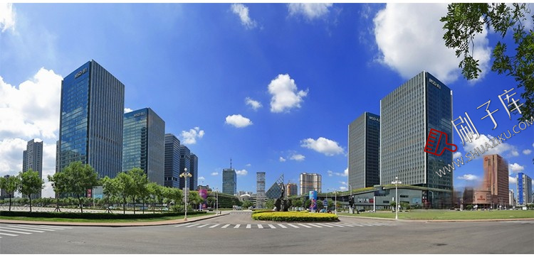 图片[8]-城市建筑小区别墅窗外窗景外景vr户外3d高清3dmax材质贴图su素材-刷子库