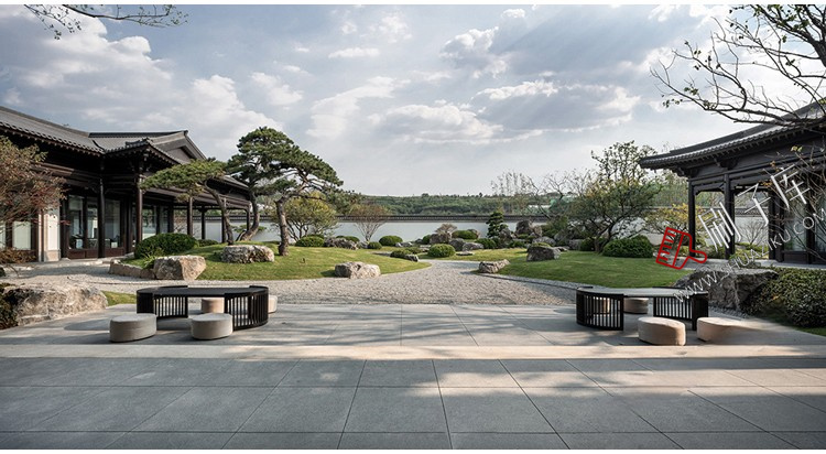 图片[11]-城市建筑小区别墅窗外窗景外景vr户外3d高清3dmax材质贴图su素材-刷子库