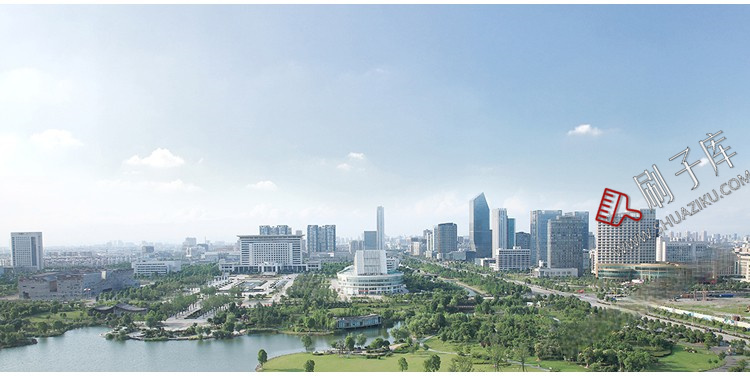 图片[9]-城市建筑小区别墅窗外窗景外景vr户外3d高清3dmax材质贴图su素材-刷子库