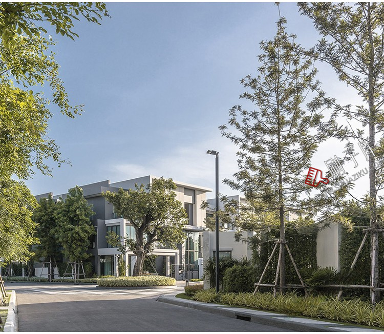 图片[27]-城市建筑小区别墅窗外窗景外景vr户外3d高清3dmax材质贴图su素材-刷子库