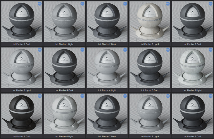 2022年3dmax材质球vray预设高清VR参数室内设计CR材质贴图库素材-10