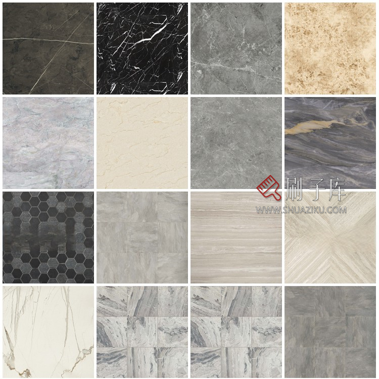 图片[13]-室内高清材质贴图石材瓷砖大理石地面铺装地砖设计3DMAX素材-刷子库