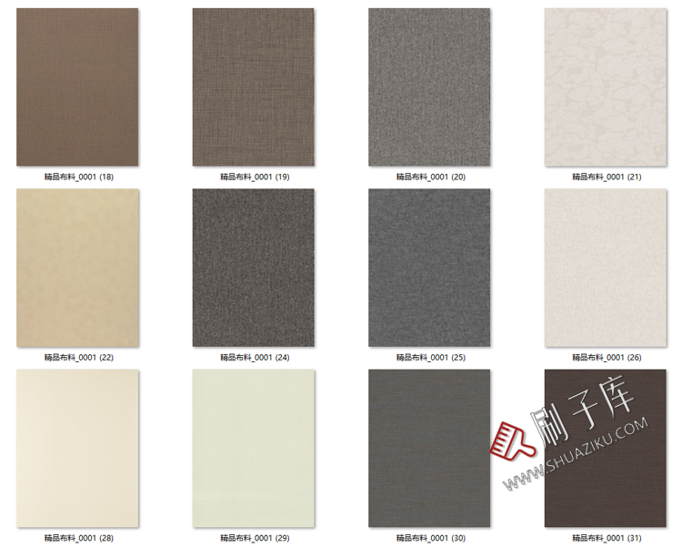 图片[8]-高清布纹布料墙布粗布棉布亚麻布现代北欧JPG无缝贴图素材库-刷子库