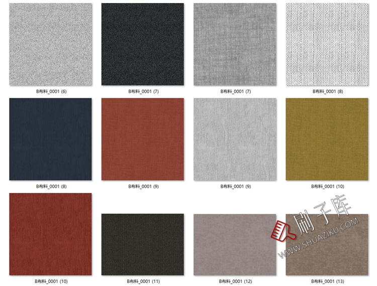 图片[17]-高清布纹布料墙布粗布棉布亚麻布现代北欧JPG无缝贴图素材库-刷子库