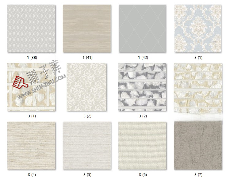 图片[4]-高清壁纸壁布墙纸墙布无缝现代轻奢布艺纹理新中式JPG贴图库-刷子库