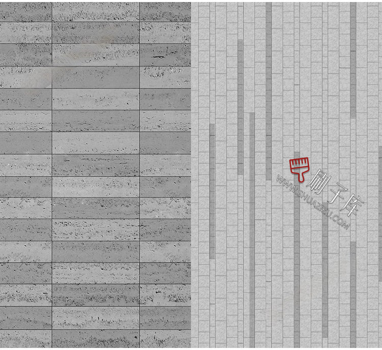 图片[14]-景观铺装材质贴图SU建筑室外广场墙面地面PS石材花岗岩高清3D素材-刷子库