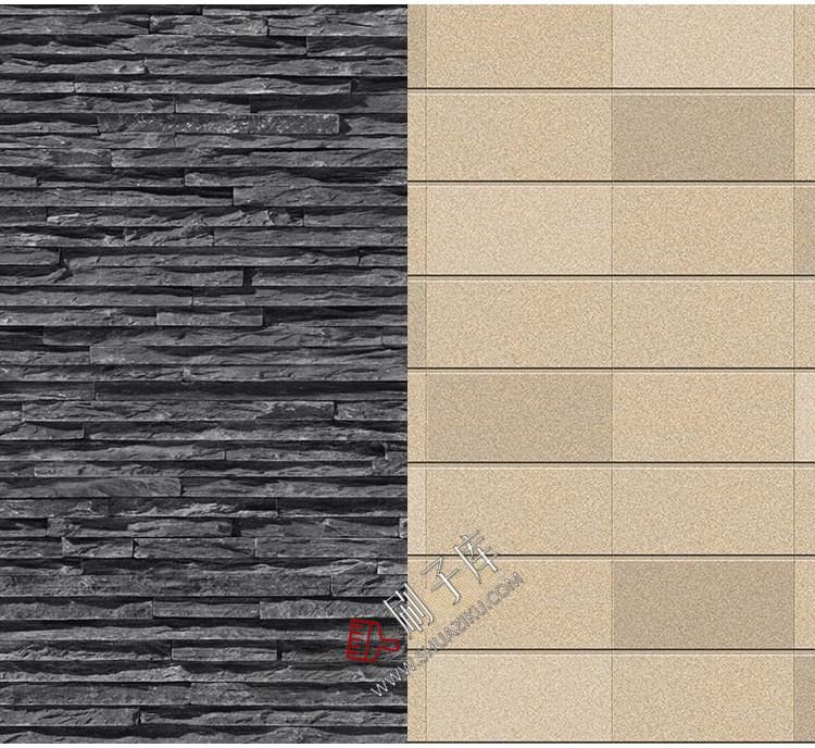 图片[17]-石材外墙墙面石墙文化石砖墙石砖青砖3dmax高清su贴图3d材质素材-刷子库