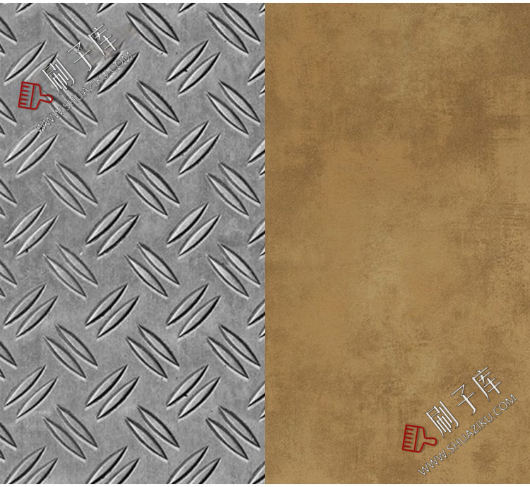 图片[7]-金属冲孔铝板铁锈水波纹不锈钢钢板3dmax高清su贴图3d材质素材库-刷子库