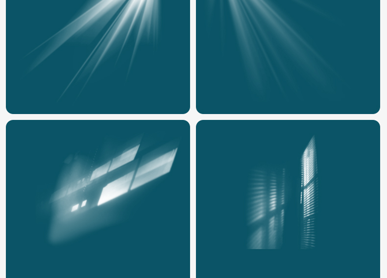 光影PS笔刷 光线光束画笔特效插件 阳光效果后期效果图合成素材-25