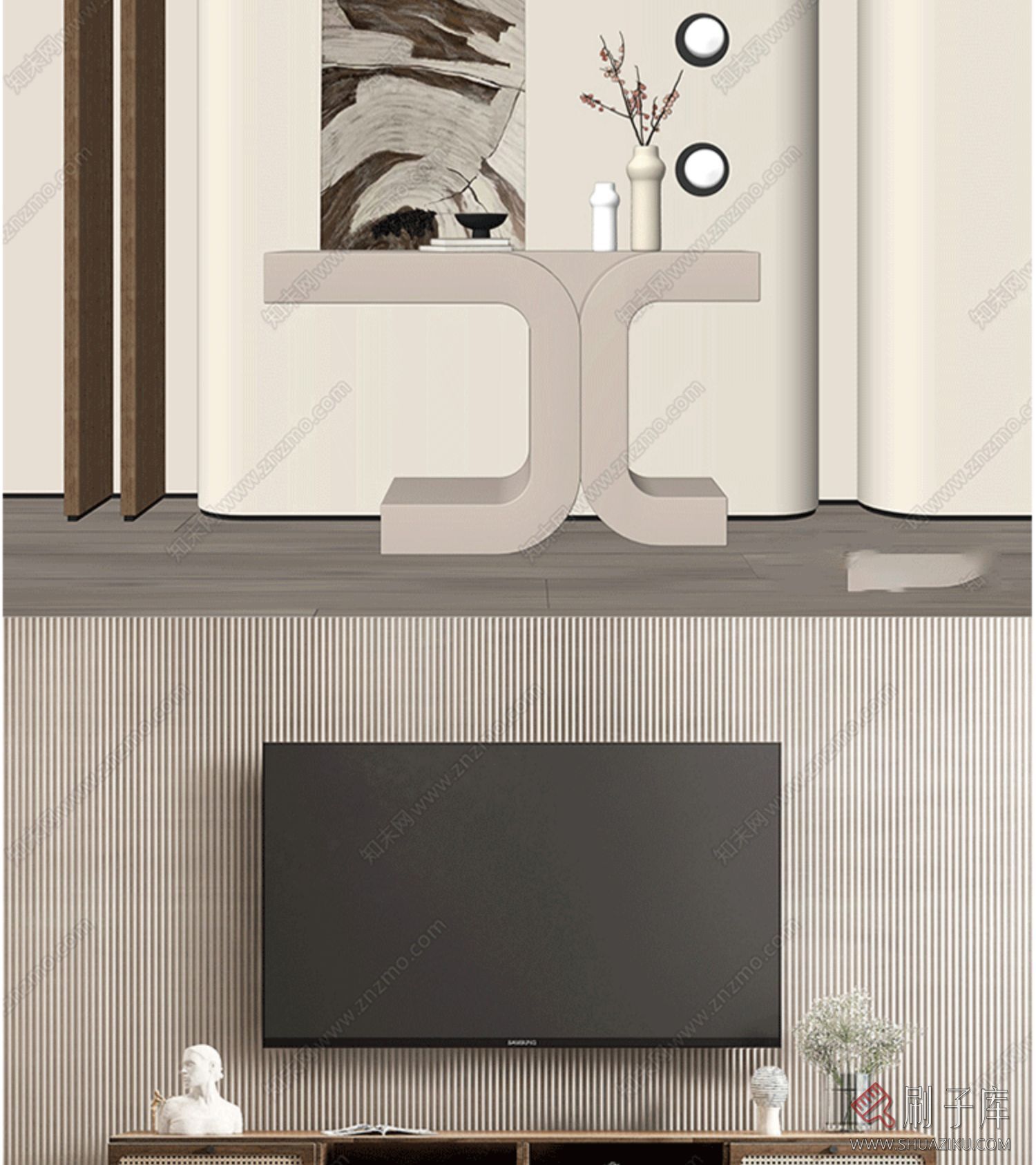 su室内设计家装单体模型库 灯具沙发柜子床桌椅 家具室内设计素材-18