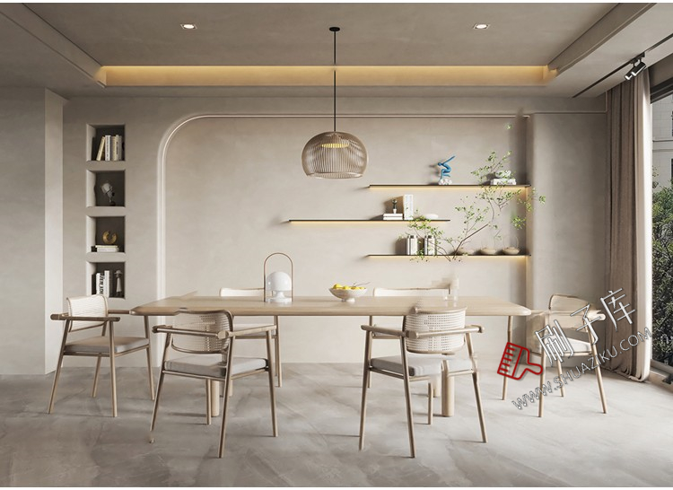 图片[8]-侘寂风格草图大师现代极简家装室内设计客厅卧室SU模型素材-刷子库