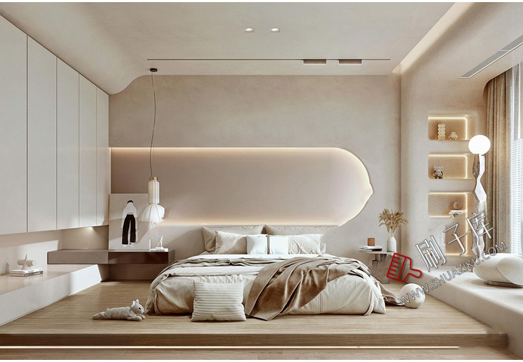 图片[7]-侘寂风格草图大师现代极简家装室内设计客厅卧室SU模型素材-刷子库