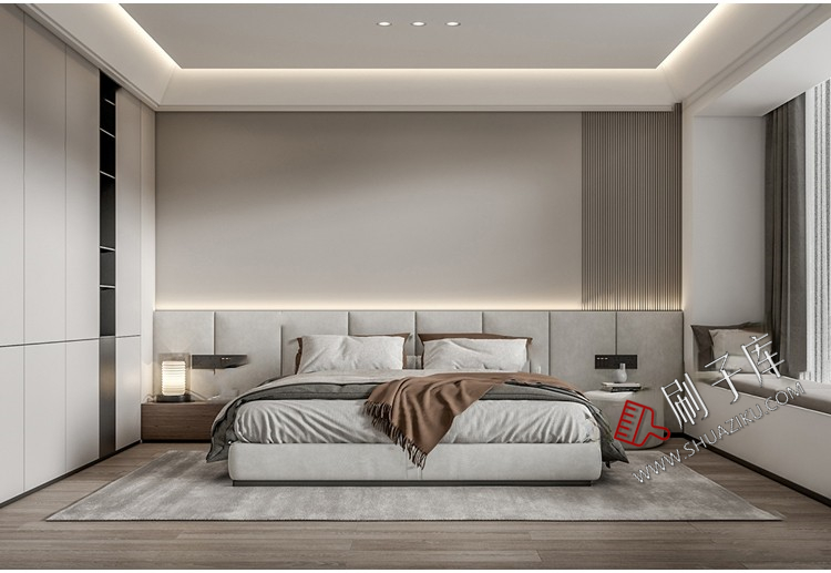 图片[8]-现代简约轻奢风格草图大师模型室内设计家装客厅餐厅卧室SU素材库-刷子库