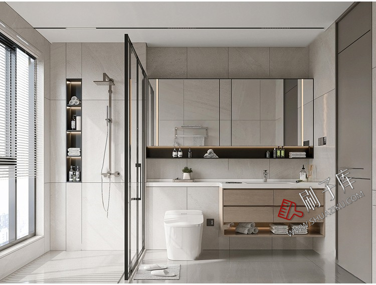 图片[16]-现代简约轻奢风格草图大师模型室内设计家装客厅餐厅卧室SU素材库-刷子库