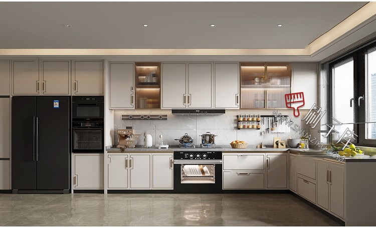 图片[22]-新中式室内3DMAX家装场景设计素材客厅餐厅卧室厨房3d模型库-刷子库