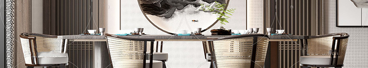 图片[46]-新中式室内3DMAX家装场景设计素材客厅餐厅卧室厨房3d模型库-刷子库