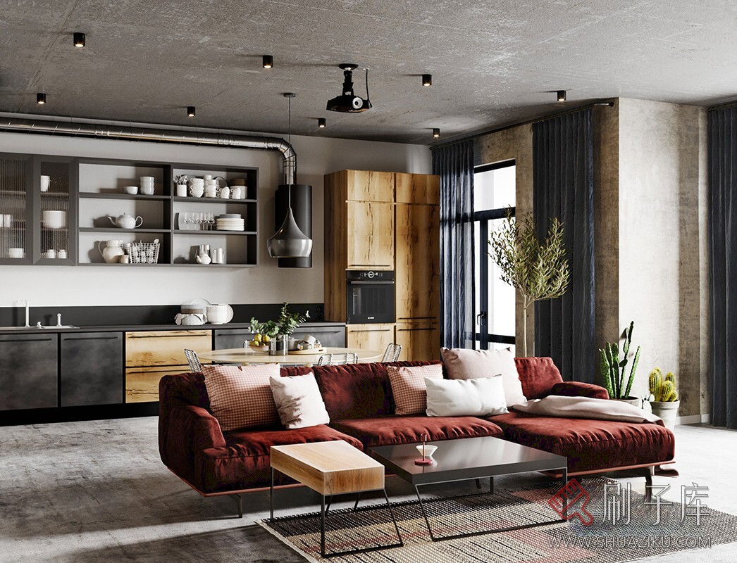 图片[19]-家装工业风参考图合集-刷子库