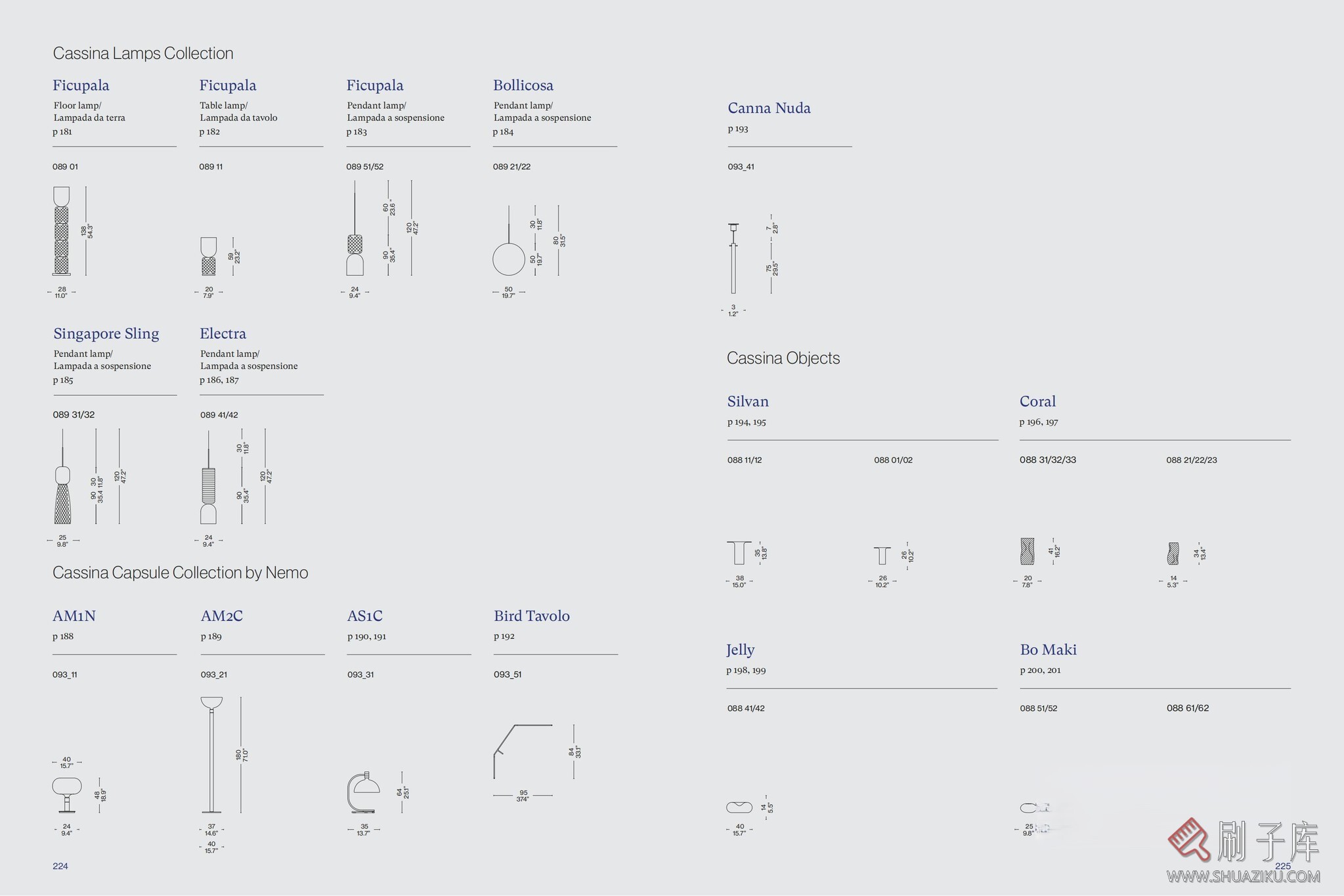 图片[21]-国外家居品牌CASSINA家具CAD图块+PSD分层素材+3D模型-刷子库