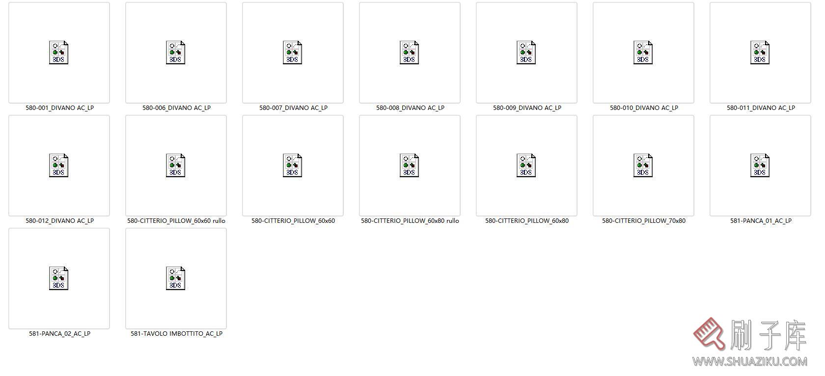 图片[25]-国外家居品牌CASSINA家具CAD图块+PSD分层素材+3D模型-刷子库