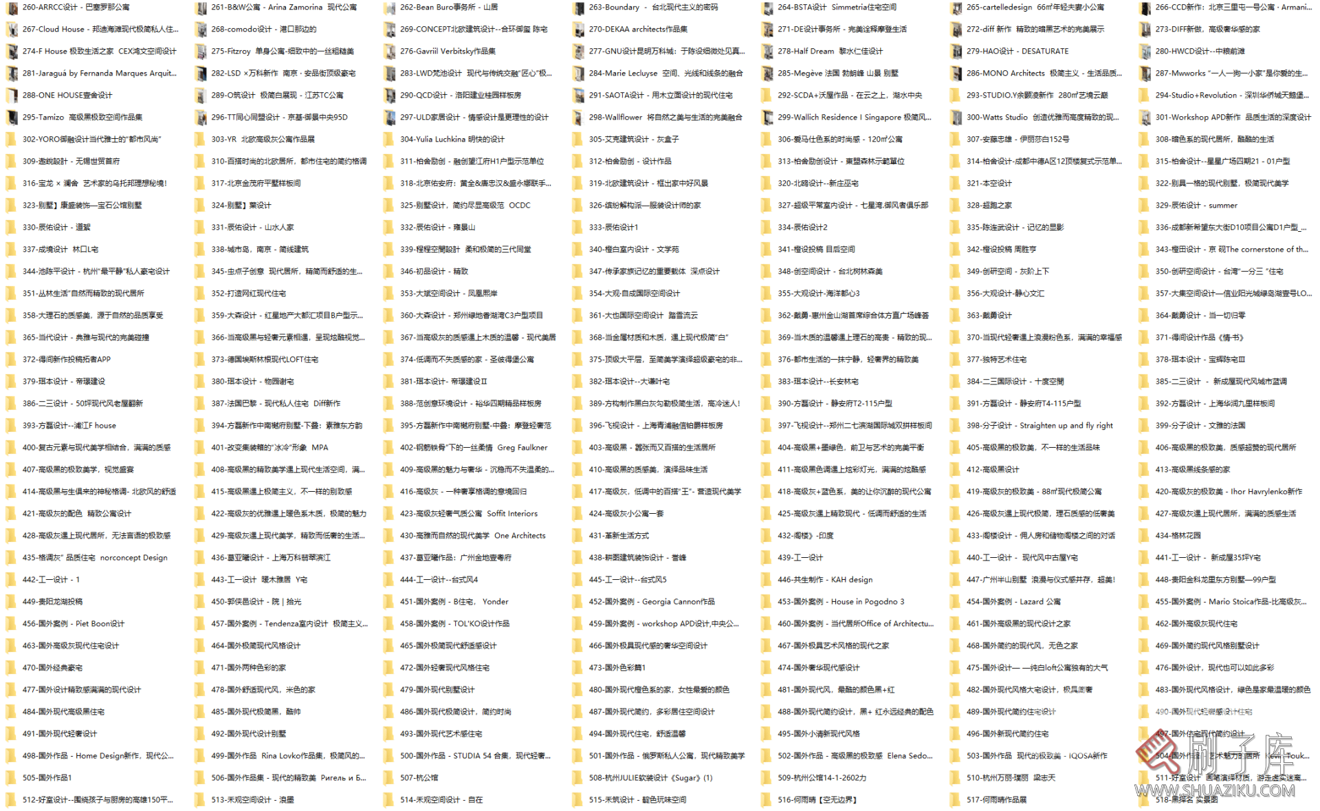 图片[2]-国内外现代风格实景参考图（样板间 公馆 住宅 别墅 等）（990套） 40G-刷子库