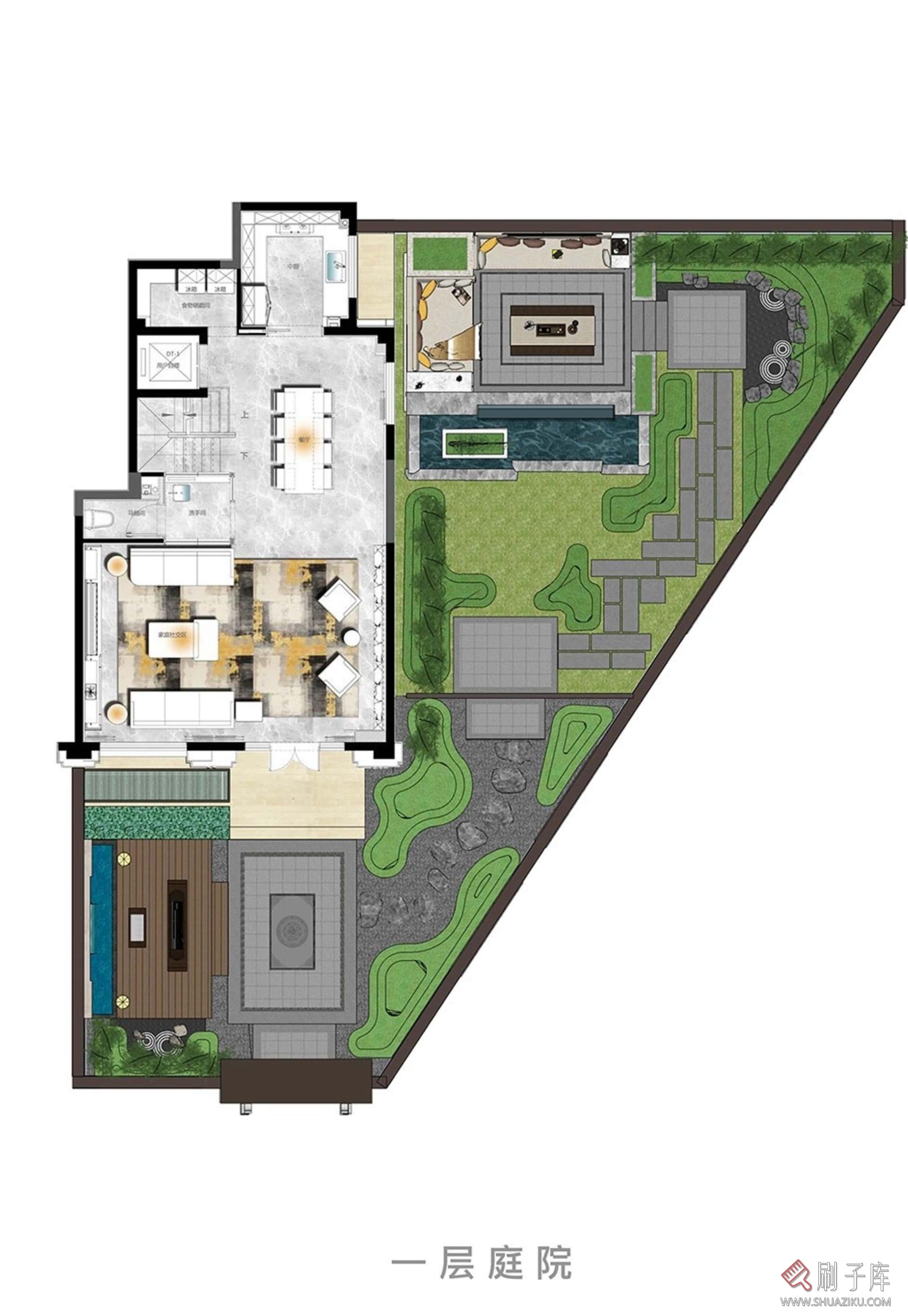 图片[14]-国内外现代风格实景参考图（样板间 公馆 住宅 别墅 等）（990套） 40G-刷子库