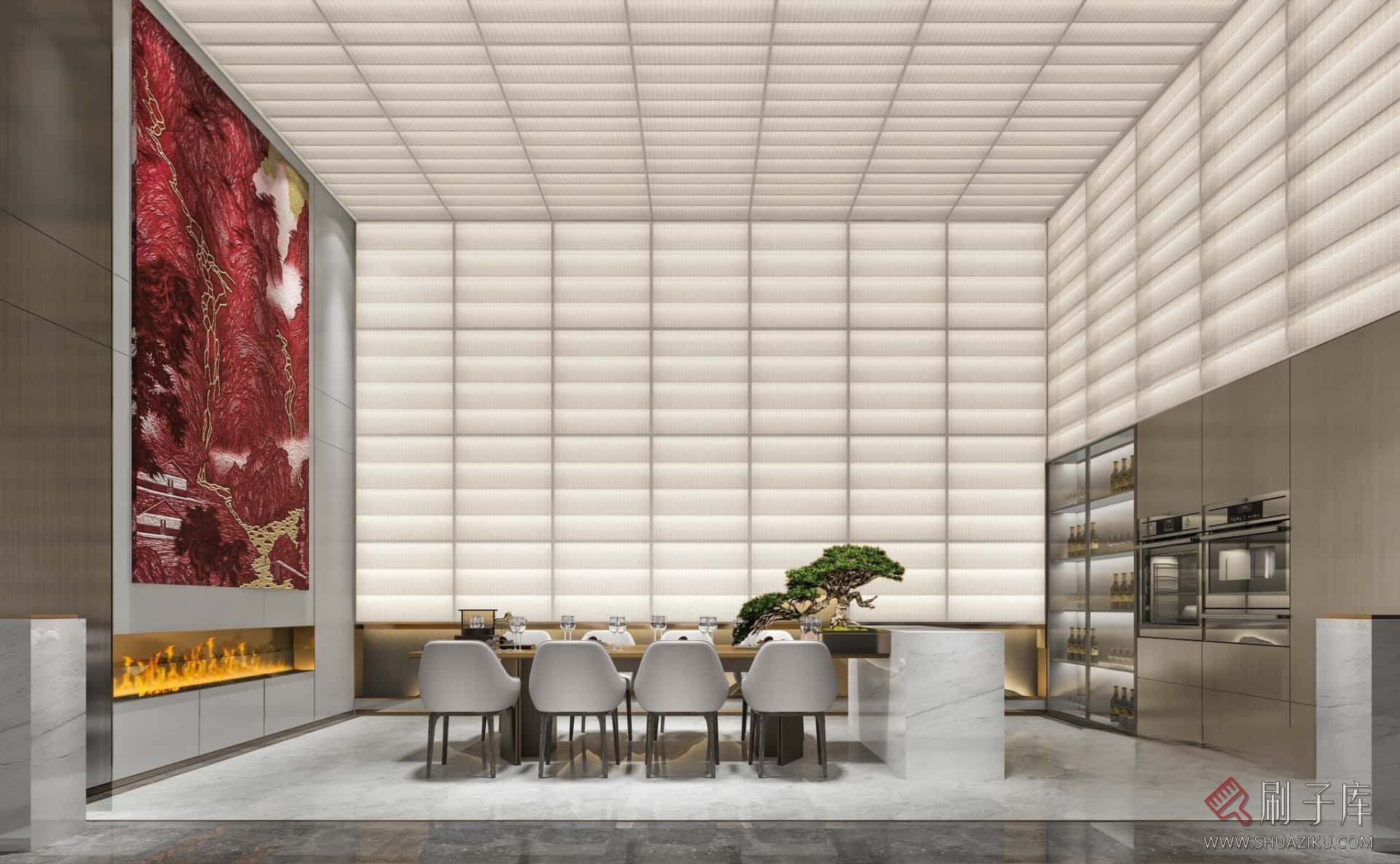 图片[27]-国内外现代风格实景参考图（样板间 公馆 住宅 别墅 等）（990套） 40G-刷子库