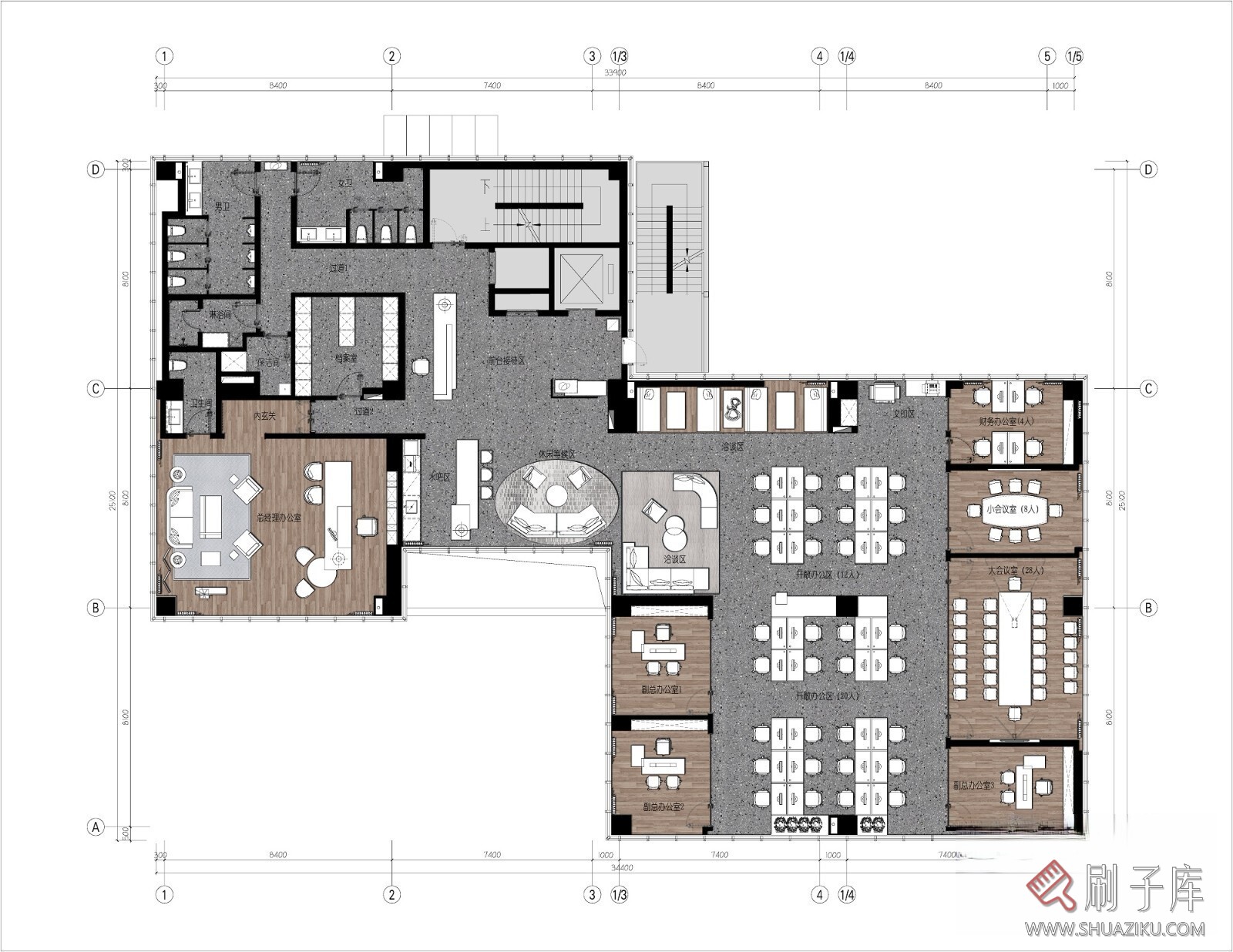 图片[3]-办公空间 案例高清图集 217个 10G-刷子库