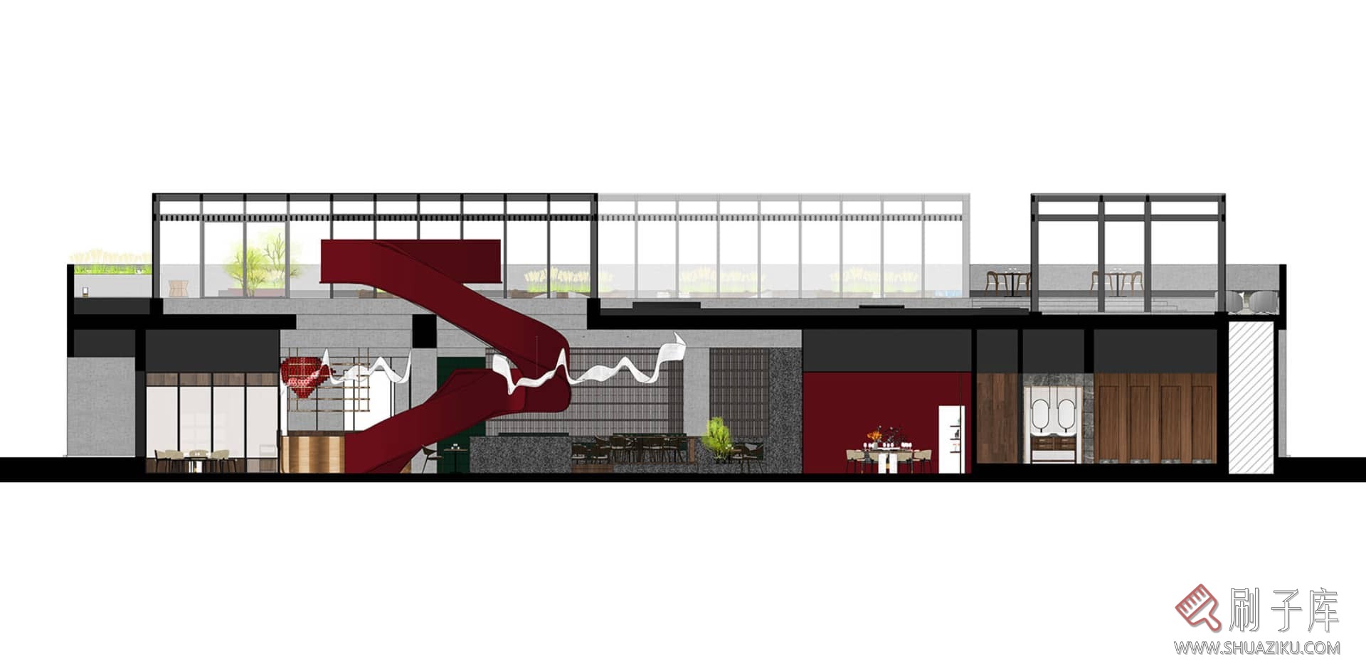 图片[11]-餐饮空间 案例高清图集 390个 13G-刷子库