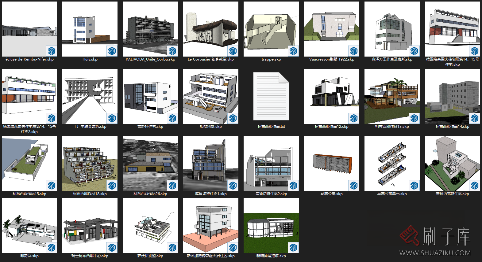 图片[4]-《 勒•柯布西耶作品案例合集 》-刷子库