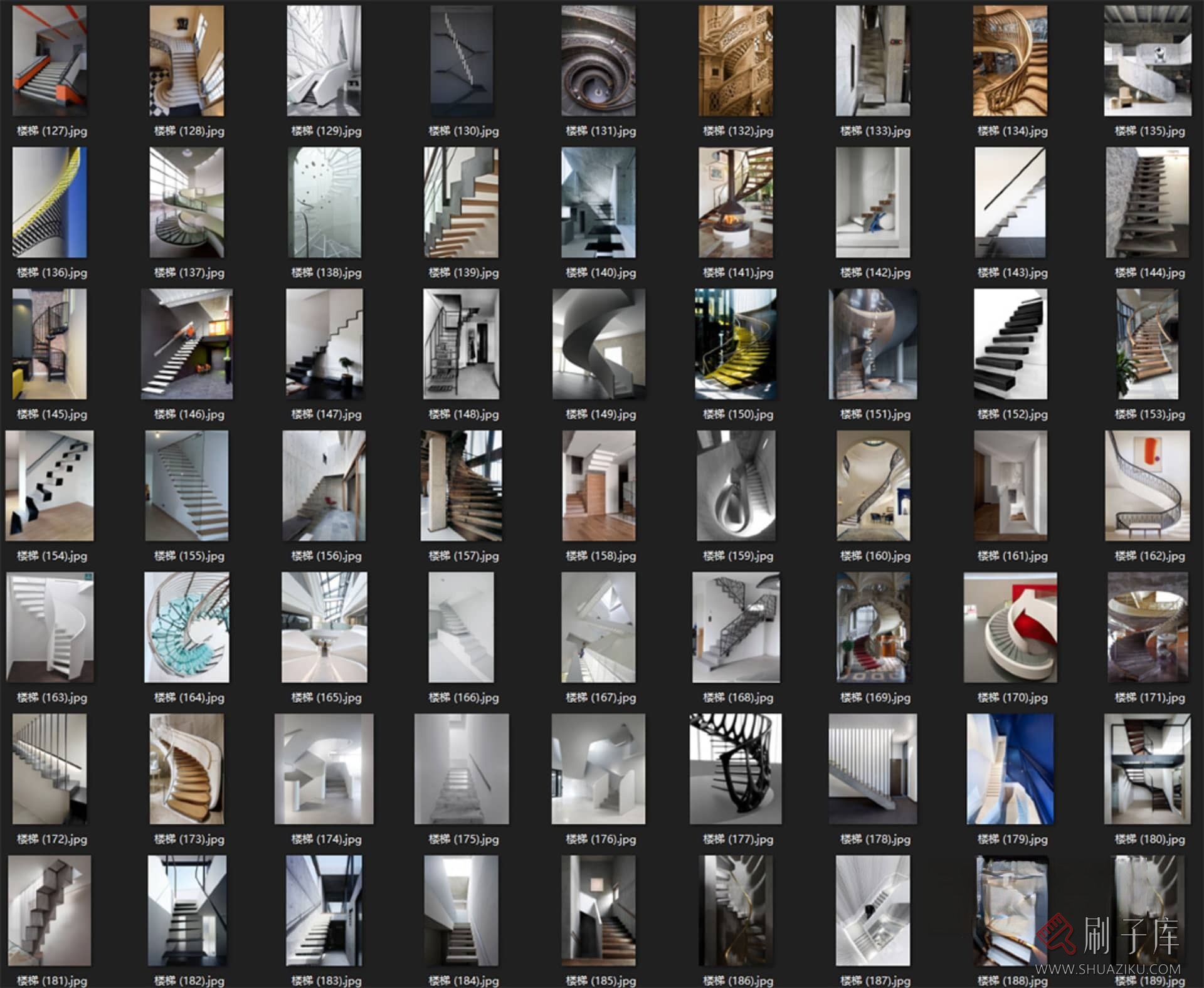 图片[3]-楼梯造型意向高清图集（1G，1168张）-刷子库